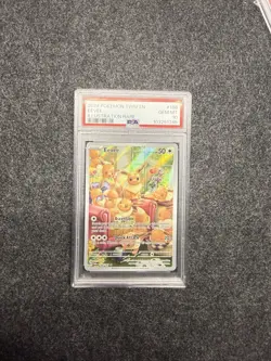 PSA 10 EEVEE (ILLUSTRATION RARE) — POKEMON TWM EN-TWILIGHT MASQUERADE #188 (2024 - Image 1