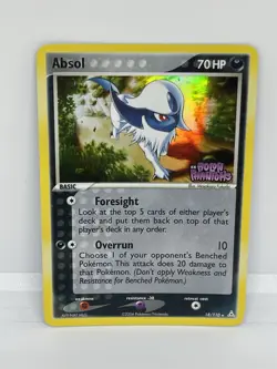 Pokemon Absol Reverse Holo - Holon Phantoms - 18/110 LP Plus. - Image 1
