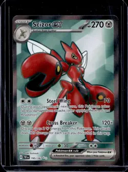 2024 Pokemon Temporal Forces Scizor ex #195/162 - Image 1
