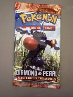 Pokemon Diamond and Pearl Mysterious Treasures Booster Pack - Image 1