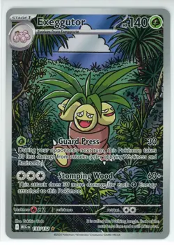 Pokemon TCG Exeggutor 135/132 Mega Evolution - Image 1