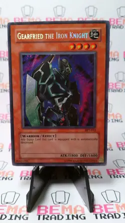 Yu-Gi-Oh Gearfried the Iron Knight BPT-012 MP - Secret Rare Promo - Image 1