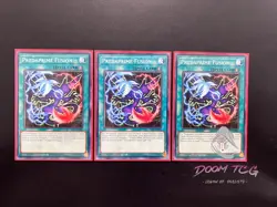 YuGiOh! Predaprime Fusion LDS3-EN080 (x3) 1st Ed “Predaplant Support” - Image 1