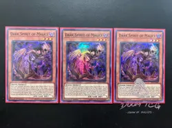 Yugioh! Dark Spirit of Malice LED5-EN003, LDS3-EN011 1st Ed (SR) 3x - Image 1