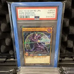 Yu-Gi-Oh! Japanese Dark Magician JP015 Rush Duel Secret Rare - PSA 10 - Image 2