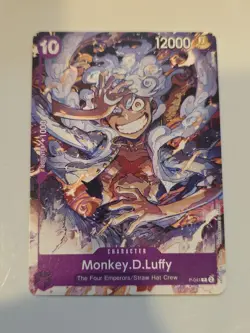 Monkey.D.Luffy P-041 Starter Deck 18: PURPLE Promo Gear 5 One Piece - Image 1