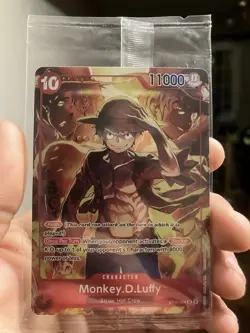 Monkey D. Luffy ST10-006 Alt ArtSR Promo Sealed Pack Fresh PSAReady - Image 1