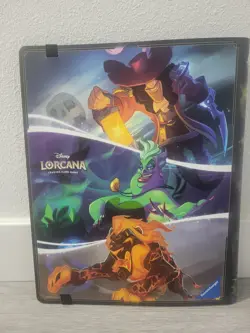 Disney Lorcana Villians 9 Pocket Binder Portfolio Costco Promo Holds 252 Cards - Image 2