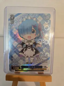 Weiss Schwarz Japanese Re:Zero Vol. 3 Promo RZ/S116-P06 PR Mini Rem Foil - Image 1