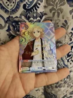 Weiss Schwarz blau JPN Tokyo Revengers Mikey SSP Autograph manjiro sano - Image 1