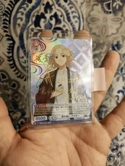 Weiss Schwarz blau JPN Tokyo Revengers Mikey SSP Autograph manjiro sano - Image 3