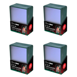 Ultra Pro Toploader Verde Green bustine protettive proteggi carte Pokemon Yugioh - Image 1
