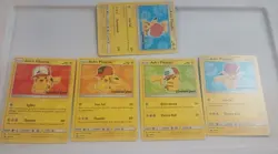 Ash's Pikachu Lot- SM109, SM110, SM112, SM113, SM114 - (5 Pokemon cards) - Image 1