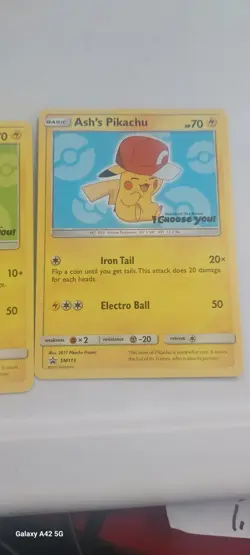 Ash's Pikachu Lot- SM109, SM110, SM112, SM113, SM114 - (5 Pokemon cards) - Image 4