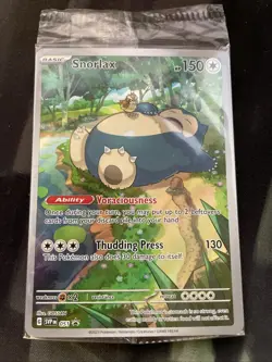 Snorlax 051 Sv: Scarlet & Violet Promo Cards Holo Pokemon Full Art Gen1 Normal - Image 1