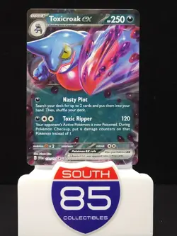 Pokemon TCG - Toxicroak ex 131/198 Sv01: Scarlet & Violet Base Set Holo - NM - Image 1