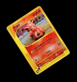 2002 Pokemon Expedition VULPIX REVERSE HOLO 136/165 PLAY! - Image 1