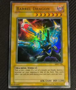 Yugioh Barrel Dragon MRD-126 Ultra Rare FADED! - Image 1