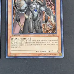 Yugioh TCG - 2x Steelswarm Longhorn - HA06-EN016 - 1st - Secret Rare LP/NM 2012 - Image 5
