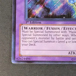 Yugioh TCG - Masked Hero Dian - PRC1-EN019 - Secret Rare - 1st Edition - NM 2012 - Image 3