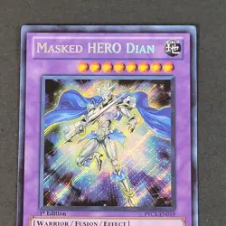 Yugioh TCG - Masked Hero Dian - PRC1-EN019 - Secret Rare - 1st Edition - NM 2012 - Image 5