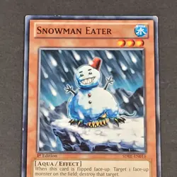 Yugioh TCG - Snowman Eater - SDRE-EN016 - LP/NM - 1st Edition - Common - 2012 - Image 5