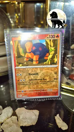 Pokemon Torkoal 035/198 – Scarlet & Violet – Reverse Holo – Light Play / Near Mi - Image 1