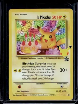 2021 Pokemon SWSH Celebrations Pikachu Classic #24 - Image 1