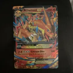 Pokemon TCG M Charizard EX (Y) 13/106 Flashfire Ultra Rare Full Art Holo 220HP - Image 1