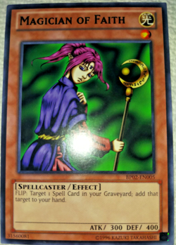 2 Pack of BP02-EN005 Magician of Faith YuGiOh Cards TCG - Image 2