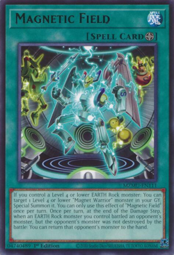 Magnetic Field | MZMU-EN111 | Yu-Gi-Oh! Maze of Muertos - Image 1