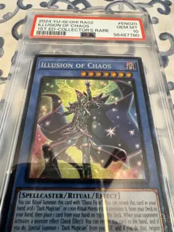 Illusion of Chaos (PCR) RA02-EN020 2024 YU-GI-OH! (PSA 10) - Image 1