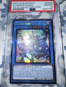 Illusion of Chaos (PCR) RA02-EN020 2024 YU-GI-OH! (PSA 10) - Image 2