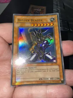 Yu-Gi-Oh! Buster Blader PSV-050 1st Edition Ultra Rare Holo Gold Letters. NM - Image 4