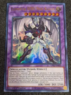 Elemental Hero Neos Kluger GFP2-EN003 Ultra Rare 1st Edition VLP - Image 1