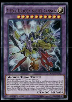 A-to-Z-Dragon Buster Cannon Structure Deck: Seto Kaiba SDKS-EN040 Yugioh LP - Image 1