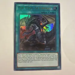 Yugioh The Fang of Critias LCKC-EN037 Ultra Rare Unlimited Near Mint - Image 1