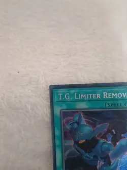 YUGIOH Secret Rare T.G. Limiter Removal AGOV-EN049 1st Edition - Image 2
