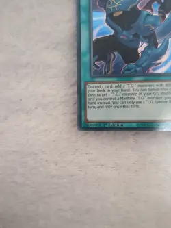 YUGIOH Secret Rare T.G. Limiter Removal AGOV-EN049 1st Edition - Image 4
