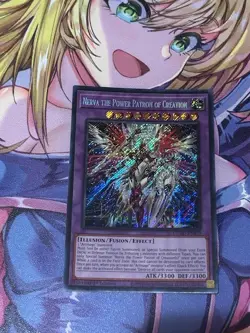 Yugioh 1x Nerva the Power Patron of Creation DUAD-EN033 Secret Rare 1st Ed NM - Image 1