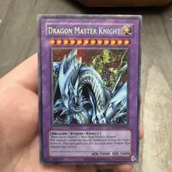 Dragon Master Knight RP02-EN097 Retro Pack 2 SECRET FOIL BLEED Yugioh Near Mint - Image 1