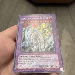 Dragon Master Knight RP02-EN097 Retro Pack 2 SECRET FOIL BLEED Yugioh Near Mint - Image 2
