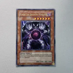 Caius The Shadow Monarch SDDE-EN001 1st Edition Ultra Rare LP Yugioh - Image 1
