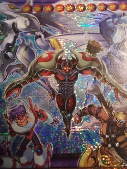 Yugioh Wake Up Your Elemental HERO RA05-EN142 1st-ed STARLIGHT RARE OVERFRAME NM - Image 4