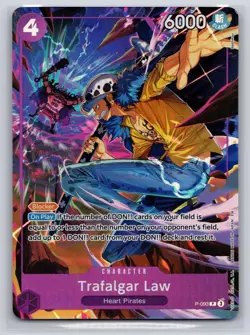 Trafalgar Law (Illustration Box Vol.6) P-093 One Piece Promotion Cards NM - Image 1