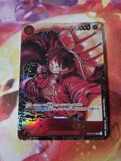 This card is a Japanese Monkey D. Luffy ST01-012 SR (Super Rare) Alternate Art - Image 1