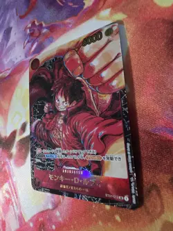 This card is a Japanese Monkey D. Luffy ST01-012 SR (Super Rare) Alternate Art - Image 2