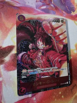 This card is a Japanese Monkey D. Luffy ST01-012 SR (Super Rare) Alternate Art - Image 3