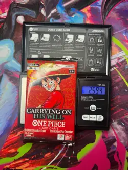(VERY HEAVY)🔥25.94g One Piece TCG OP-13 Carrying On His Will Pack New Sealed - Image 1
