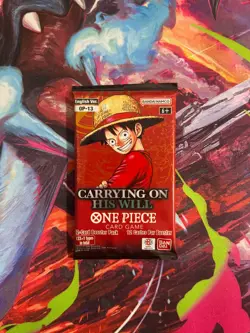 (VERY HEAVY)🔥25.94g One Piece TCG OP-13 Carrying On His Will Pack New Sealed - Image 3